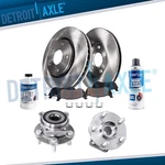 11.54" Front Brake Rotors Pads Wheel Bearing Hubs Subaru Forester Impreza. Fixed Price $187.25.