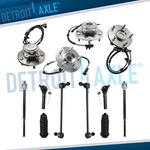 Front Rear Wheel Bearing Hubs Tie Rods For 2008-2010 Town Country Grand Caravan. Fixed Price $257.81.