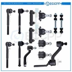 14PCS For 1988-1991 Chevrolet Gmc C1500 C2500 Ball Joint Pitman Arm Tie Rod Ends. Fixed Price $80.16.