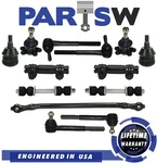 Partsw 13PC Complete Steering Kit For Chevrolet C1500 Suburban 1992-1999 C2500. Fixed Price $98.24.