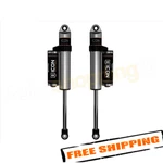 Icon Vehicle Dynamics 217715P 0-3" Rear 2.5 Series Shocks For 2009-2018 Ram 1500. Fixed Price $1204.40.