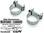 1965-1973 Mustang Power Steering Hose Clamps. Fixed Price $12.95.