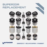 Autoacer - 20P Front Rear Control /knuckle Arm Bushings Ball Joints For LR3/ LR4. Fixed Price $319.00.
