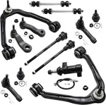 Detroit Axle - Awd Front End 13PC Suspension Kit For Silverado Sierra Chevy Gmc. Fixed Price $352.15.