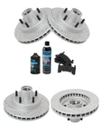 Durable Front Brake Pad And Rotor Performance Kit Fits Chevy Gmc Buick Pontiac. Fixed Price $263.27.