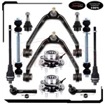 For 00-06 Chevrolet Tahoe 12PCS Front Wheel Bearning Hub Control Arm Ball Joint. Fixed Price $172.99.