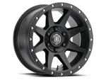 Icon Alloys Rebound Sat Blk 18 X 9 / -12MM 4.5" Bs. Fixed Price $284.88.