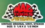 Mac Tools Finishing Ahead - Vintage Original Vinyl Decal Sticker Automotive. Fixed Price $7.24.