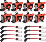 8PCS Round Ignition Coil & Wires For Chevy Silverado Gmc LS1 LS3 4.8L 5.3L 6.0L. Fixed Price $89.99.