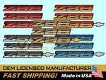 1983 1984 1985 1986 1987 Emblems Camaro IROC-Z28 Rocker Panel & Rear Bumper. Fixed Price $79.00.