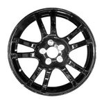 Wheel Black Painted Aluminum For 08-16 Infiniti G37 Q60 M37 M56 G25 Nissan 370Z. Fixed Price $366.45.