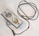 1961-1963 Ford Thunderbird Hardtop Dome Light Housing Cover & Wiring Socket. Fixed Price $65.00.