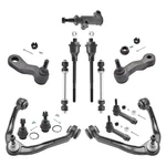 Astarpro 13PC Front Suspension KIT(4WD) - Upper Control Arms With Lower Ball Joi. Fixed Price $128.28.