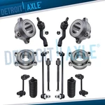 2WD Front Rear Wheel Bearing Tierods Sway Bar For 2003-2007 2008 Infiniti FX35. Fixed Price $240.39.