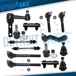 14PC 2WD Front Ball Joint Tie Rod Pitman Idler Arm Sway Bar For Dodge Ram 2500. Fixed Price $143.35.