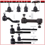 10 Pcs For Chevrolet / Gmc Front Ball Joints & Tie Rods Pitman Idler Arm Kit. Fixed Price $74.60.