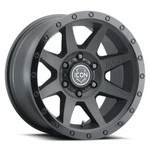 Icon Rebound 17X8.5 5X5 -6MM Offset 4.5IN Bs 71.5MM Bore Double Black Wheel. Fixed Price $322.99.