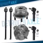 Front Wheel Bearing Hubs Outer Inner Tierod For Caravan Town & Country 14". Fixed Price $102.38.