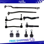 10 Pcs Front Ball Joints Tie Rod End Sway Bar Link Ford F-250 Super Duty. Fixed Price $138.50.