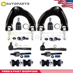 12PC Front Upper Control Arms Tie Rods Suspension For 1988-1991 Honda Civic Crx. Fixed Price $77.79.
