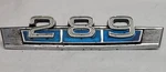 1967-69 Ford 289 Front Emblem C70B-16237-A Fairlane Falcon Free Shipping. Fixed Price $20.00.