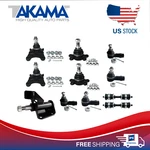 11 Pcs Lower+ Upper Ball Joints+ Tie Rod Ends+sway Bar Kins For Isuzu Pickup. Fixed Price $119.04.