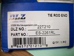 Dlz ES2261RL Outer Tie Rod End Pair/set Of ES-2261RL. Fixed Price $9.99.