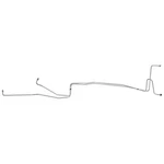 Transmission Cooler Lines 5/16" Tubes V8 C6 1976-79 Ford F150 4WD Stainless 2PC. Fixed Price $112.00.