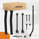 Front Upper Lower Suspension Control Arm Kit Tie Rod For Jeep Wrangler 2007-2017. Fixed Price $133.26.