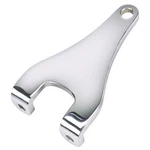 Flat Upper Steering Arm, Chrome, Fits Chevy. Fixed Price $86.99.