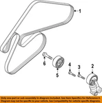 Hyundai Oem 20-25 Palisade Cooling Belts Pulleys-idler 252863L100. Fixed Price $26.29.